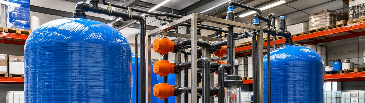 Doppel Aktivkohlefilter zur Brunnenwasseraufbereitung