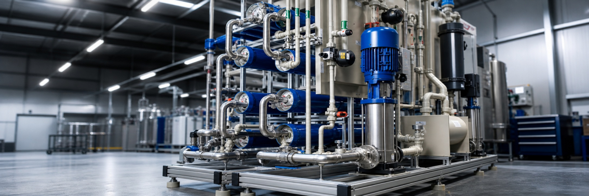 Rahmenmontierten Wasseraufbereitungsanlagen