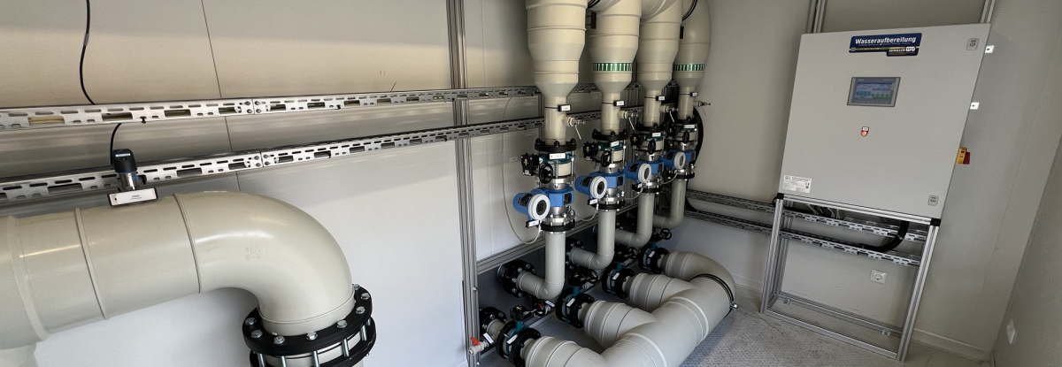 PFAS Trinkwasseraufbereitung im Container