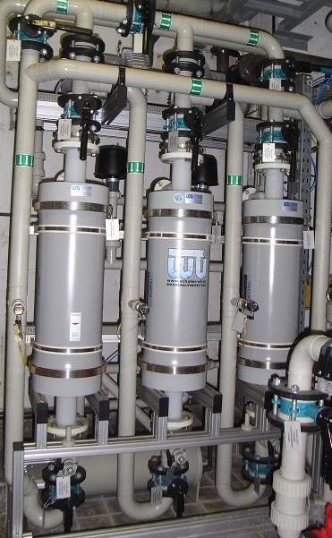 Membranentgasung in einer Vollentsalzungsanlage zur Wasseraufbereitung